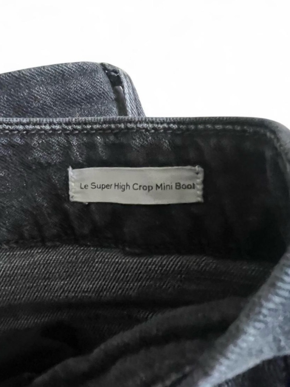 Frame - High Rise Mini Flare Jeans - Picture 4 of 4